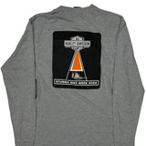 Sturgis Bike Week 2022 Harley Davidson Graphic Long Sleeve T-Shirt - Large Grey Cotton