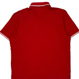 Tommy Hilfiger Polo Shirt - XL Red Cotton