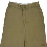 Dickies Shorts - 30W 12L Khaki Polyester Blend