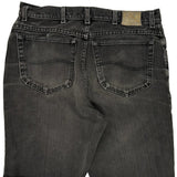 Lee Denim Shorts - 32W 11L Black Denim