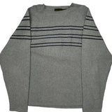 Timberland Striped Jumper - 2XL Grey Cotton