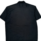 Dickies Short Sleeve Shirt - XL Black Cotton Blend