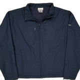 Reebok Windbreaker - XL Navy Polyester