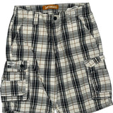 Lee Checked Cargo Shorts - 30W 11L Multicoloured Cotton