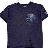 Federated Auto Parts 400 Chase Authentics Nascar T-Shirt - Large Purple Cotton