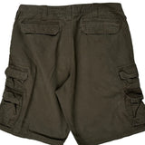 Lee Cargo Shorts - 34W 10L Brown Cotton