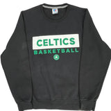 Celtics Basketball Russell Athletic Sweatshirt - Small Black Cotton