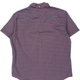 Tommy Hilfiger Slim Fit Short Sleeve Shirt - Large Multicoloured Cotton