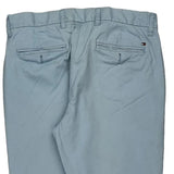 Tommy Hilfiger Chinos - 33W UK 14 Blue Cotton Blend