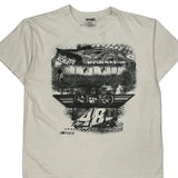 Chase Authentics Nascar T-Shirt - XL White Cotton
