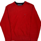 Tommy Hilfiger Jumper - XL Red Cotton