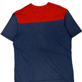 True Religion Spellout T-Shirt - Large Blue Cotton