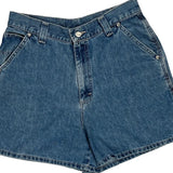 Lee Denim Shorts - 31W UK 12 Blue Denim