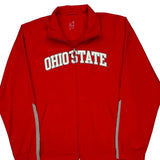 Vintage Ohio State Nike College Windbreaker - Medium Red Polyester