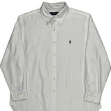 Ralph Lauren Shirt - XL White Cotton