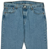 501 Levis Denim Shorts - 38W 14L Light Wash Denim