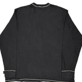 Harley Davidson Graphic Long Sleeve T-Shirt - Medium Black Cotton