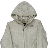 The North Face Fleece - Large Cream Polyester