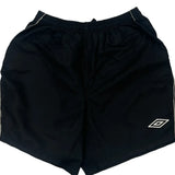 Umbro Sport Shorts - Small Black Polyester