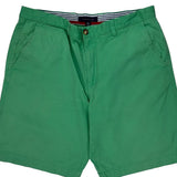 Tommy Hilfiger Chino Shorts - 34W 9L Green Cotton