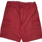 Polo By Ralph Lauren Cargo Shorts - 30W 9L Red Cotton
