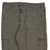 Wrangler Cargo Trousers - 38W 30L Grey Cotton