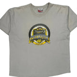 Chase Authentics Nascar T-Shirt - 2XL Grey Cotton