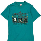 Grassmere Wildlife Park Fruit Of The Loom Single Stitch T-Shirt - Small Green Cotton