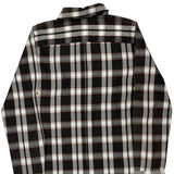 Patagonia Checked Shirt - Small Black & White Cotton Blend