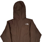 The North Face Parka - Large Brown Polyester