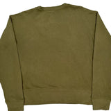 Polo By Ralph Lauren Graphic Sweatshirt - Large Khaki Cotton