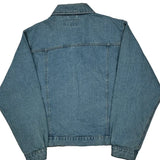 Wrangler Denim Jacket - XL Blue Cotton