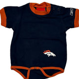 12 Months Denver Broncos Reebok Nfl Bodysuit - 3XS Navy Cotton