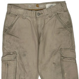 Carhartt Cargo Shorts - 31W 13L Beige Cotton