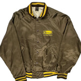 Aristo Jac Varsity Jacket - Large Brown Polyester