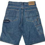 Nautica Cargo Denim Shorts - 31W 10L Blue Denim