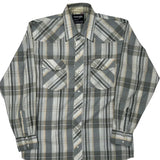 Wrangler Checked Shirt - Medium Beige Cotton