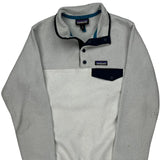 Synchilla Patagonia Fleece - XS White Polyester