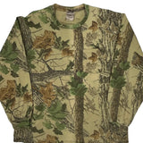 Jerzees Long Sleeve T-Shirt - Large Camo Cotton