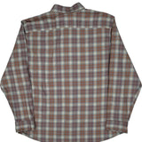 Wrangler Checked Flannel Shirt - 2XL Multicoloured Cotton