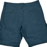 Wrangler Cargo Shorts - 36W 9L Blue Cotton