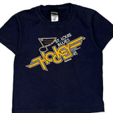 Age 8 Reebok Graphic T-Shirt - Small Navy Cotton