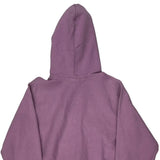 Vintage Reverse Weave Champion Hoodie - Small Purple Cotton