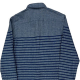 Tommy Hilfiger Striped Shirt - Small Blue Cotton