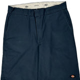 Dickies Chino Shorts - 38W 10L Navy Polyester Blend