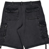 Lee Cargo Cargo Shorts - 34W 11L Grey Cotton