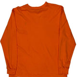 Polo By Ralph Lauren Long Sleeve T-Shirt - Medium Orange Cotton