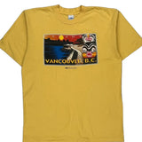 Vancouver B.C. Princess Single Stitch T-Shirt - 3XL Yellow Cotton