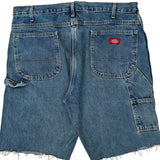 Dickies Denim Shorts - 40W 9L Blue Cotton