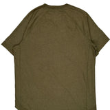 Carhartt T-Shirt - Large Green Cotton